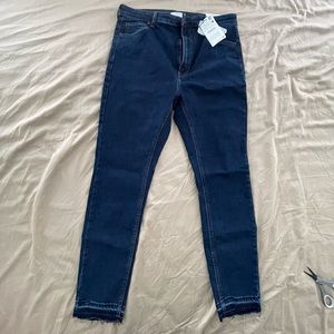 Bershka Skinny Ankle Super High Rise Jeans - NWT - Size 12